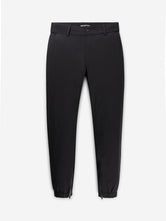 Casual RIB Pants | Jet Black