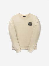 Loose-Fit Metal Crewneck | Fog