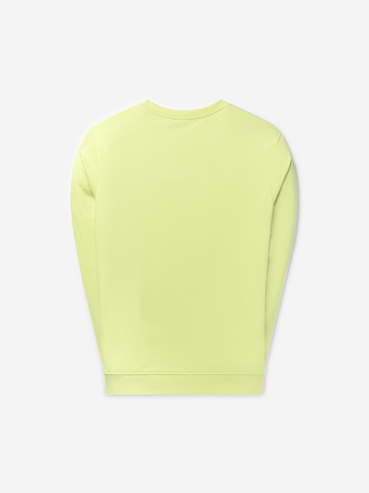 Loose-Fit Metal Crewneck | Lettuce Green