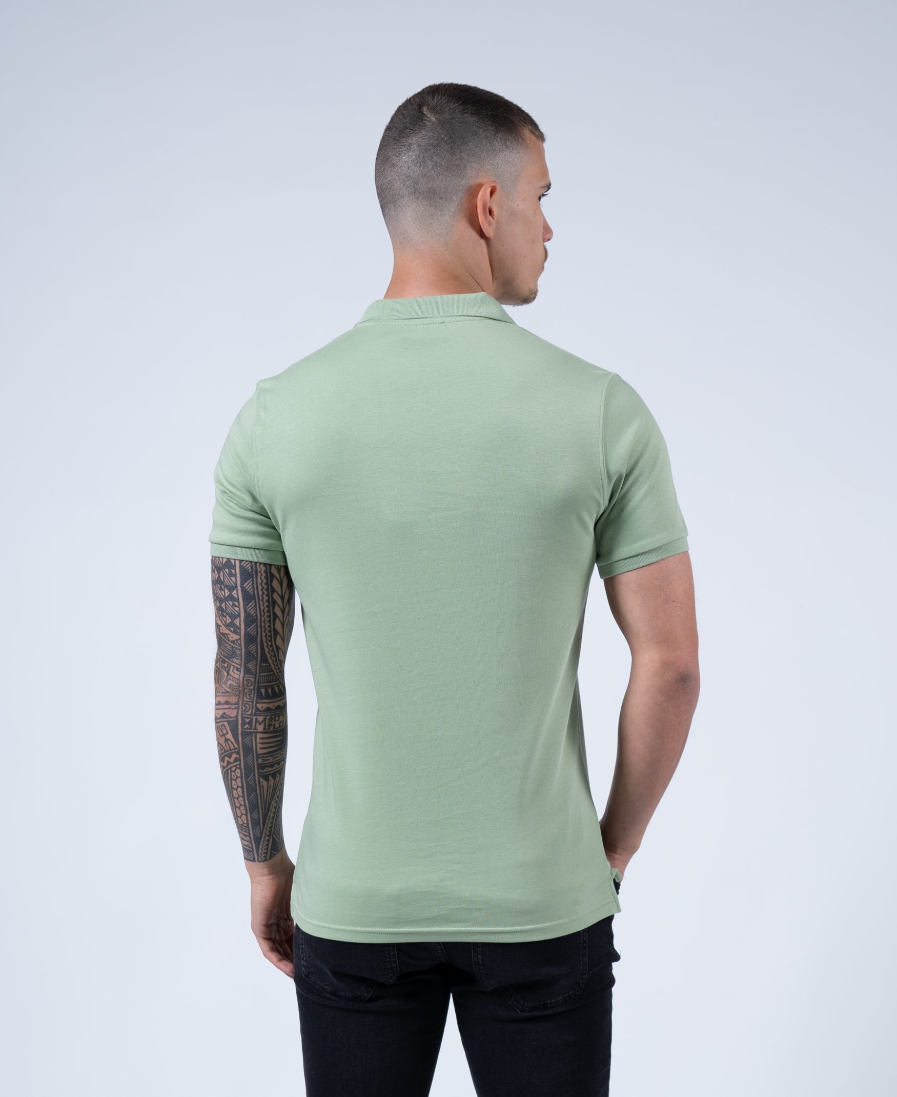 Basic Polo | Sage Green