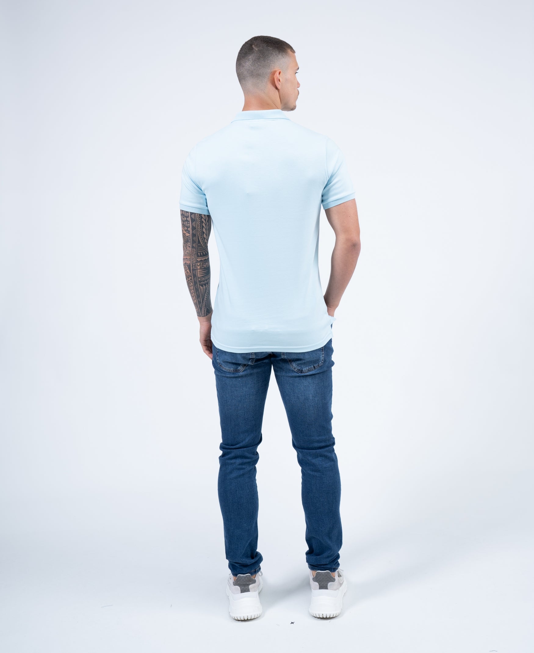 Basic Polo | Omphalodes Blue