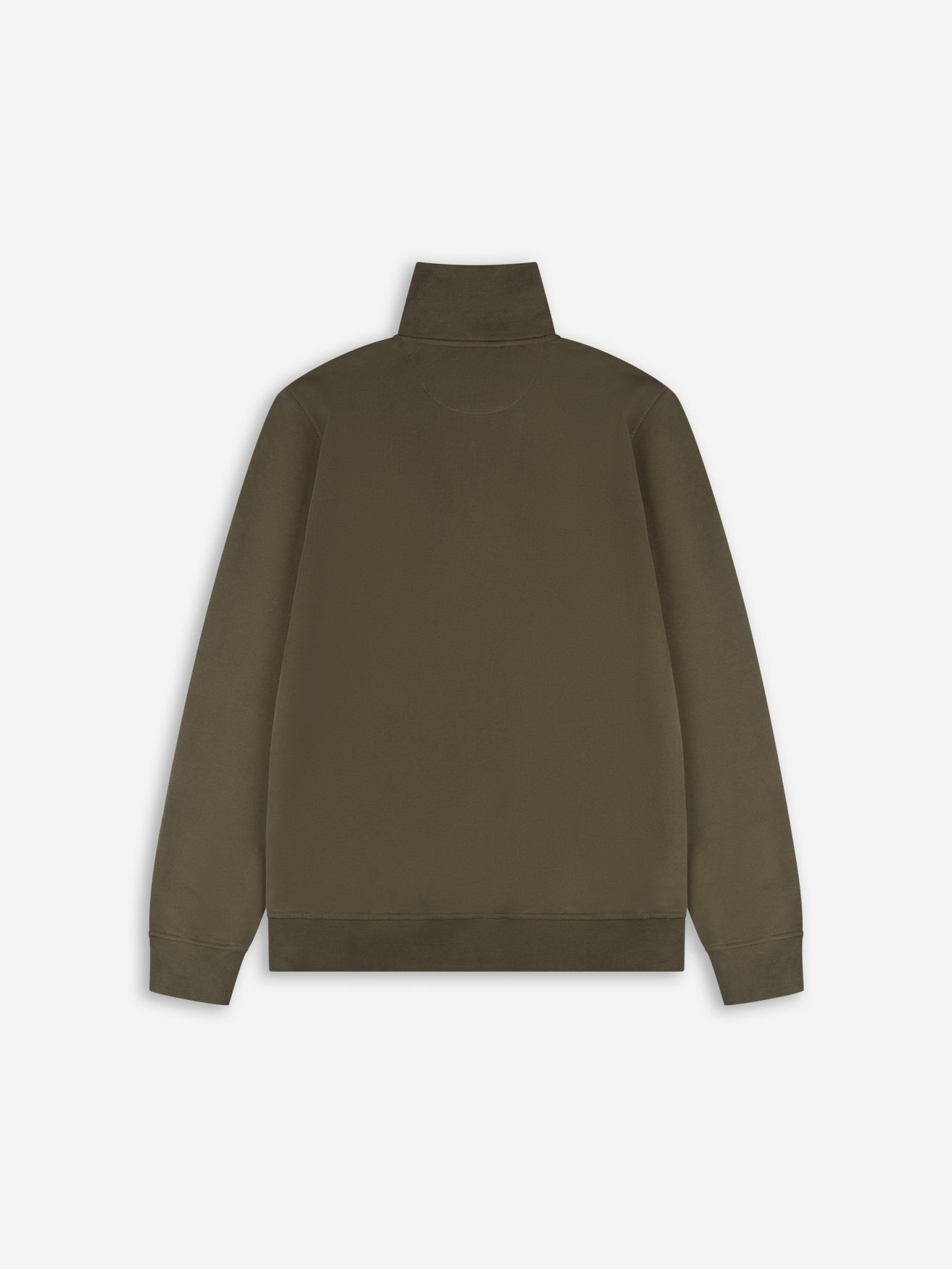 Diamond Half-Zip Sweater | Olive Night