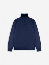 Diamond Half-Zip Sweater | Peacoat