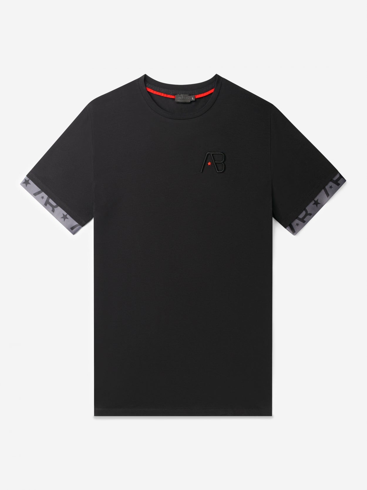 Flag tee | Jet Black