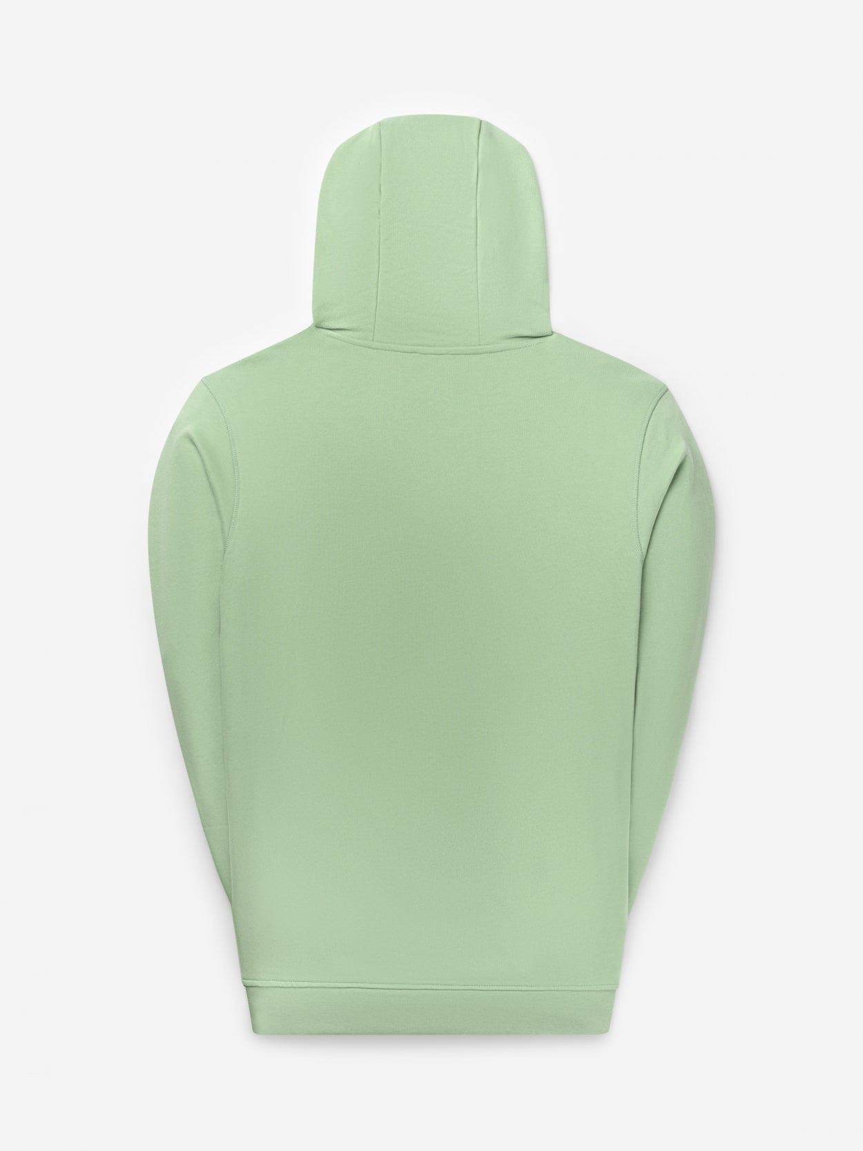 Slim-Fit Metal Hoodie | Sage Green