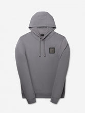 Slim-Fit Metal Hoodie | Steel Gray