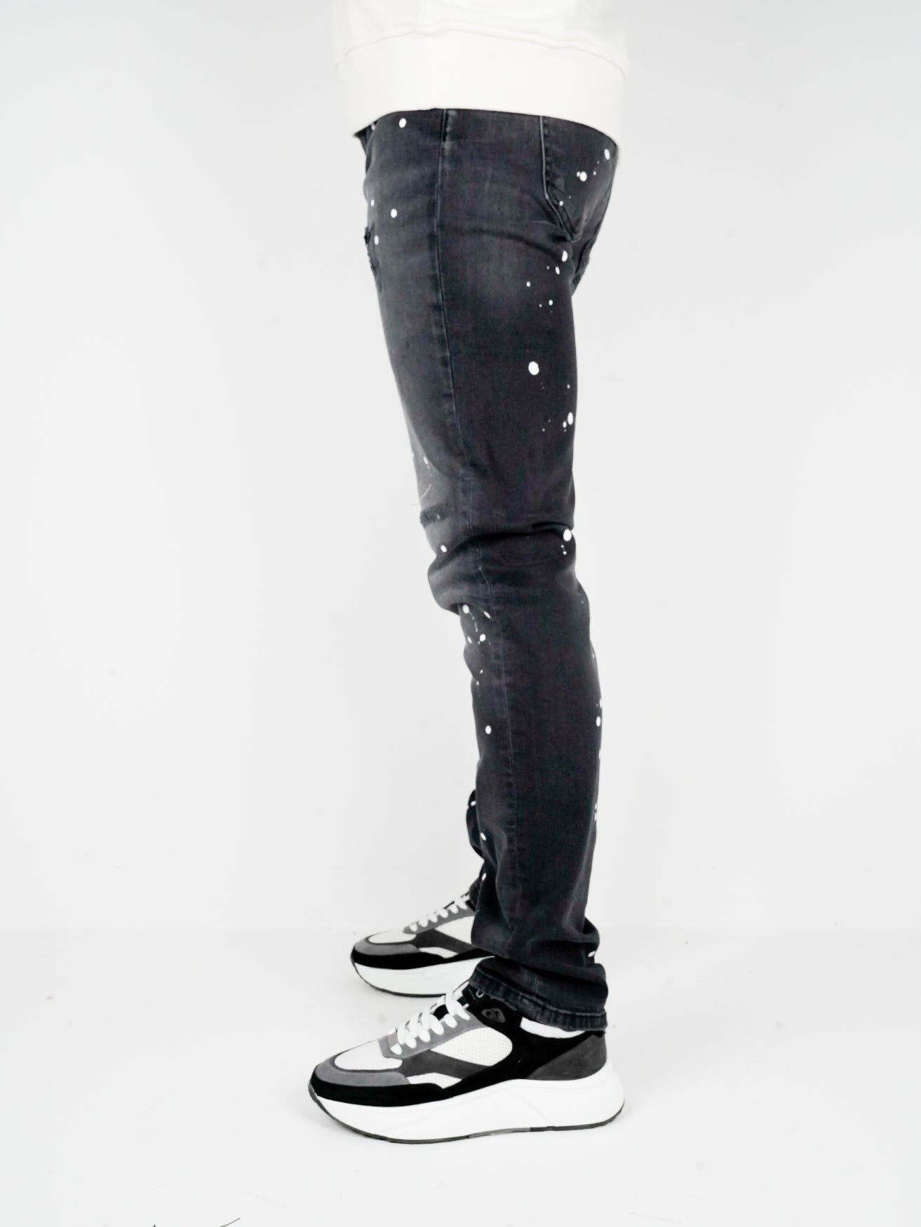 Macau Denim Jeans (Regular-Fit) | Jet Black