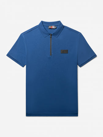 Basic Polo | Navy Peony