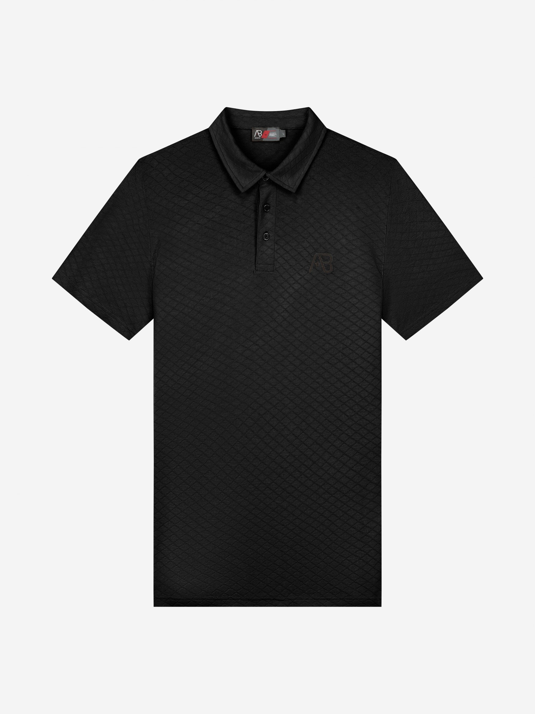 Prestige Polo | Jet Black / White