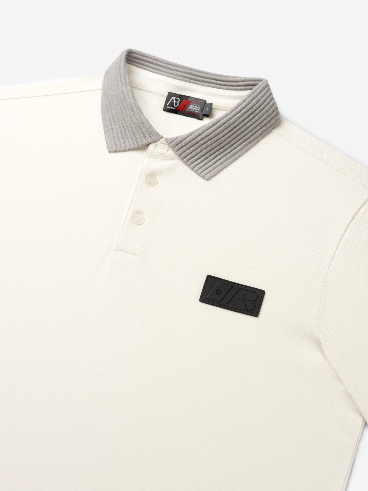 Regular Polo | Gardenia / Alloy