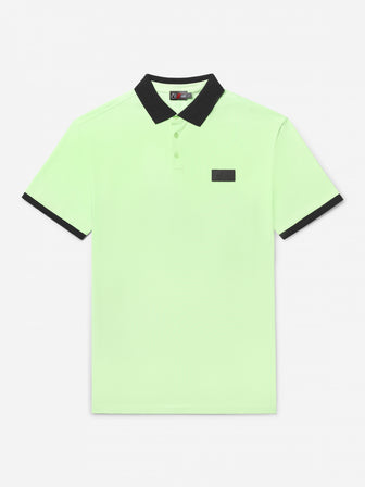 Regular Polo | Pastel Green / Jet Black