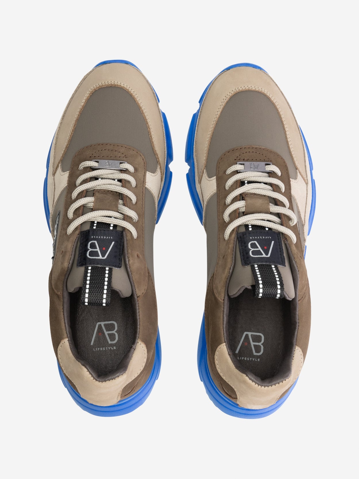 Runner II | Triple Taupe / Blue