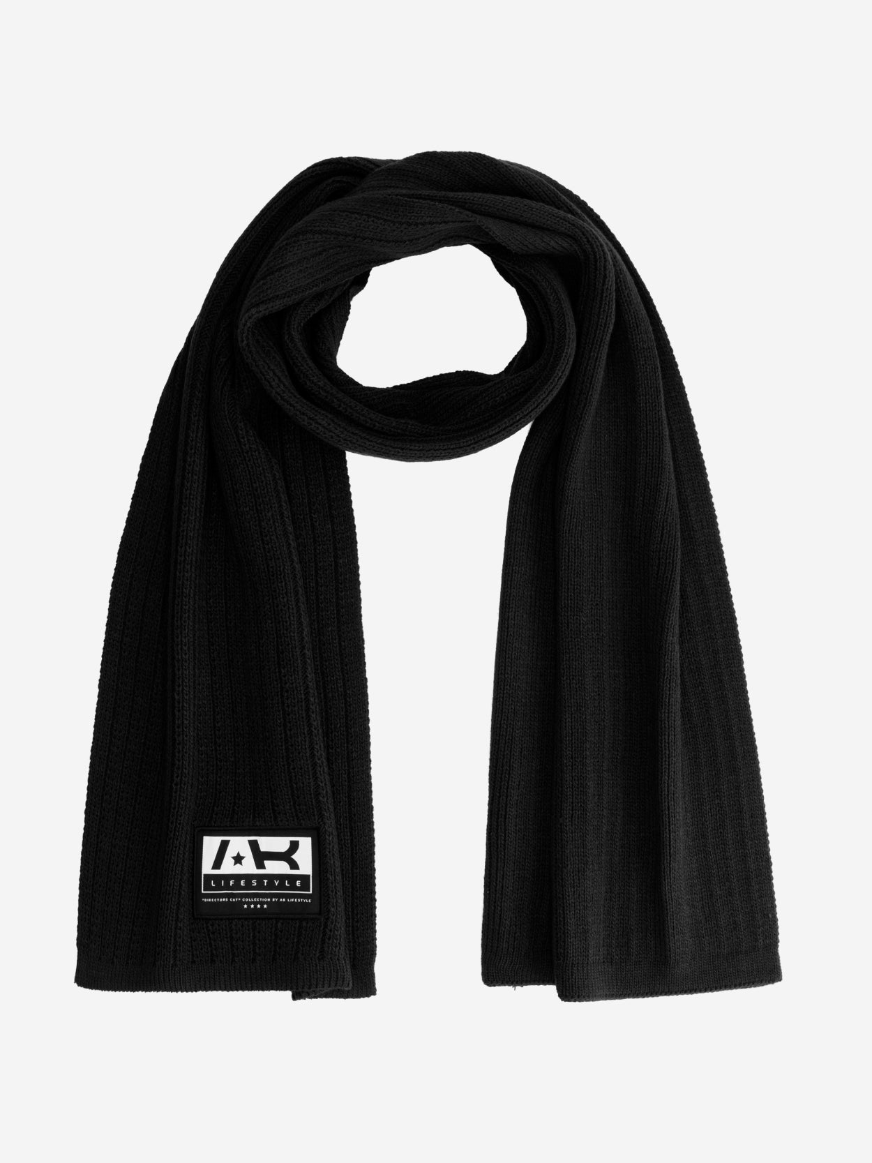 Cut Scarf | Jet Black