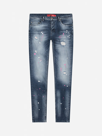 Las Vegas Denim Jeans (Slim-Fit) | Dark Blue