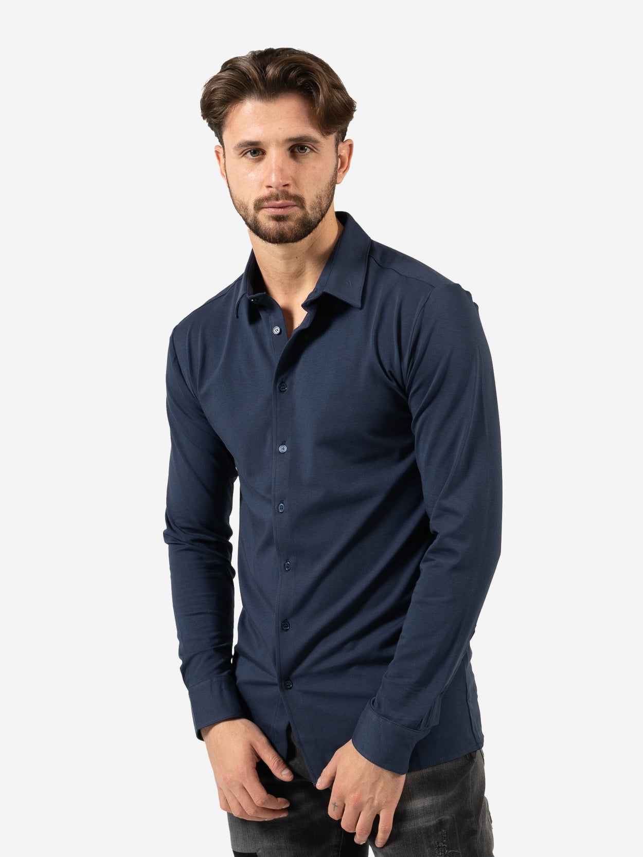 Slim-Fit Shirt | Dress Blues